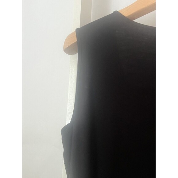 Dressy Tank Top Black Sequins Womens XL NEW Weddings Dates Nue Options SNCS2542B - Picture 9 of 14